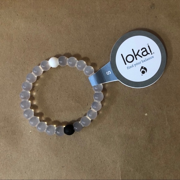 Lokai | NWT Classic Lokai Balance Silicone Bracelet Slide On Size S - Picture 3 of 7